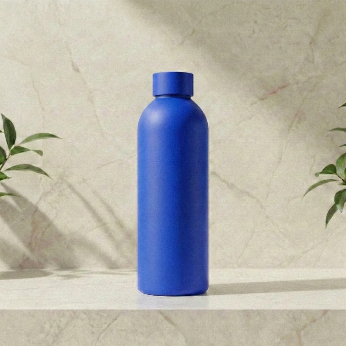 Customised Matte Finish Stainless Steel Bottle 500ml | Personalised Name & Logo Printed Water Bottle | Insulated, Leakproof Flask for Office, Gym & Gifting