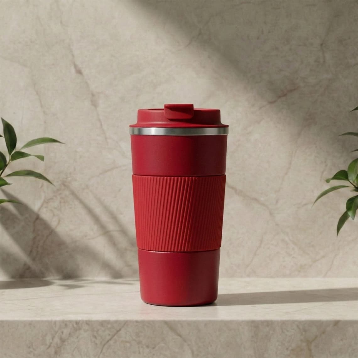 Stainless Steel Coffee Mug 500ml | Personalised Travel Coffee Mug