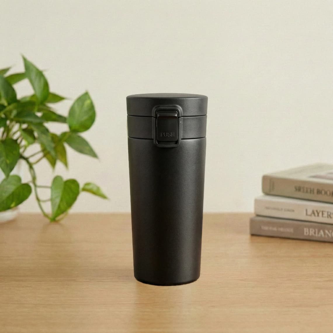Vacuum Insulated Stainless Steel Travel Mug 300ml | Spill-Proof Hot & Cold Coffee Mug